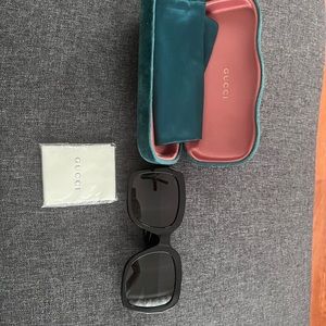 Gucci Oversized Square Sunglasses